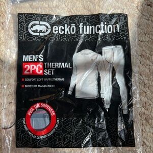 Large Men's Thermal Set - Red